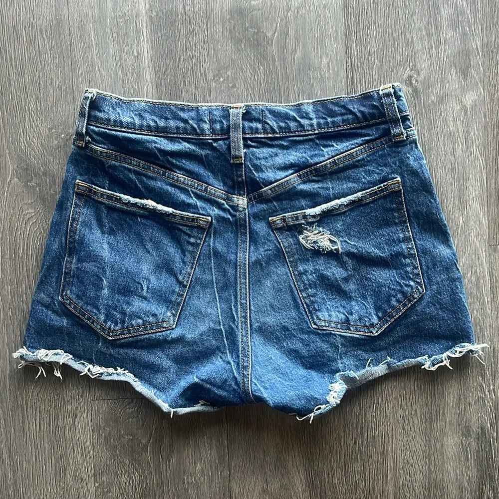 Abercrombie & Fitch High Rise Mom Short ✧ Size 27/4